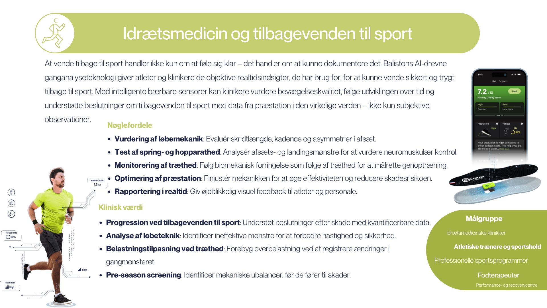 Idrætsmedicin og tilbagevenden til sport